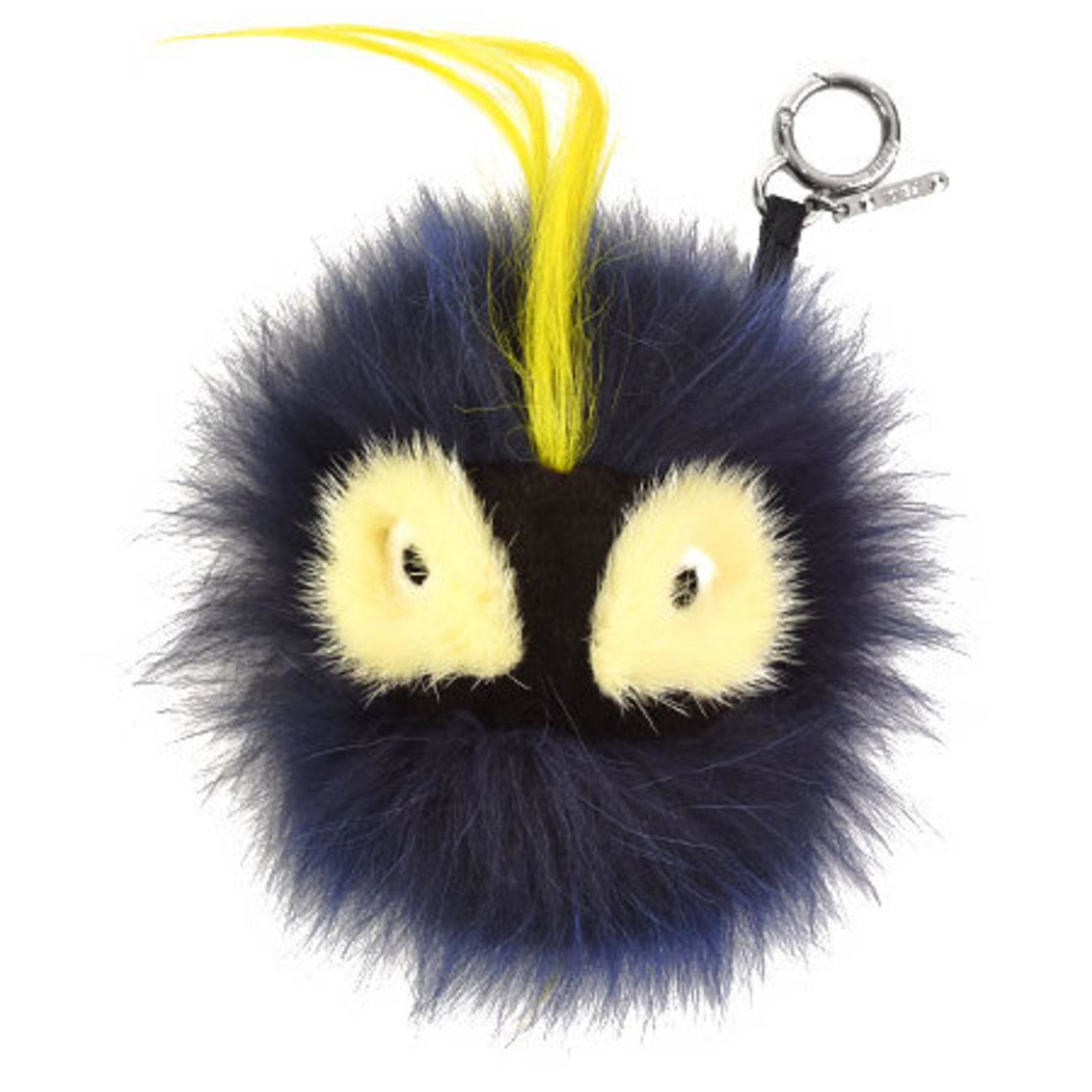 Fendi FENDI Bag Bugs Charm Fur Monster Navy Yellow 7AR363: Fendi FENDI Bag Bugs Charm Fur Monster Navy Yellow 7AR363 Brand: Fendi Type: Handbag charm Gender: Women Unisex Men Color: Navy Yellow Condition: Used (very good) The Mynt Guarantee: All items in this