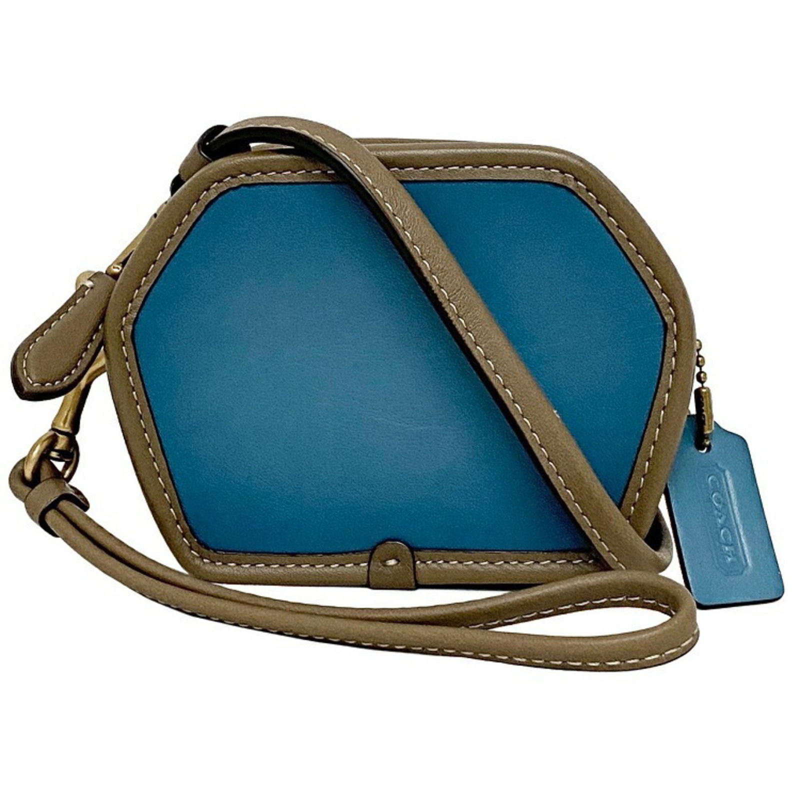Coach geometric pouch sale