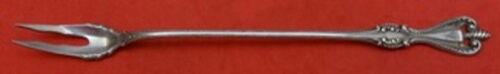Old Colonial by Towle Sterling Silver Olive Pickle Fork 2-Tine 8 1/4" Original: Old Colonial by Towle Sterling Silver Olive Pickle Fork 2-Tine 8 1/4" Original Maker: Towle Composition: Sterling Silver Brand: Towle Pattern: Old Colonial Type: Fork Lavishly decorated old colonial's