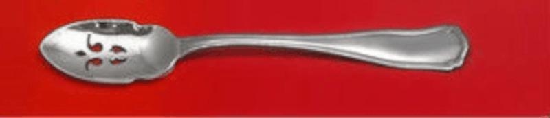 Dolores by Shreve Sterling Silver Olive Spoon Pierced Custom Made 5 7/8" Serving: Dolores by Shreve Sterling Silver Olive Spoon Pierced Custom Made 5 7/8" Serving Maker: Shreve Composition: Sterling Silver Age: Post-1940 Brand: Shreve Pattern: Dolores Type: Serving Spoon Dolores by