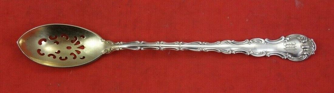 Strasbourg by Gorham Sterling Silver Olive Spoon GW 6" Original: Strasbourg by Gorham Sterling Silver Olive Spoon GW 6" Original Maker: Gorham Composition: Sterling Silver Age: 1850-1899 Brand: Gorham Pattern: Strasbourg Type: Serving Spoon Strasbourg by gorham ste