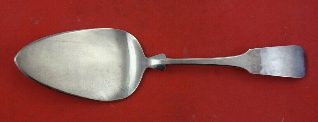 Fiddle by Porter Blanchard Sterling Silver Pie Server FH AS 10 5/8": Fiddle by Porter Blanchard Sterling Silver Pie Server FH AS 10 5/8" Maker: Porter Blanchard Composition: Sterling Silver Age: 1900-1940 Brand: Porter Blanchard Pattern: Fiddle Type: Cake/Pie Server Fi