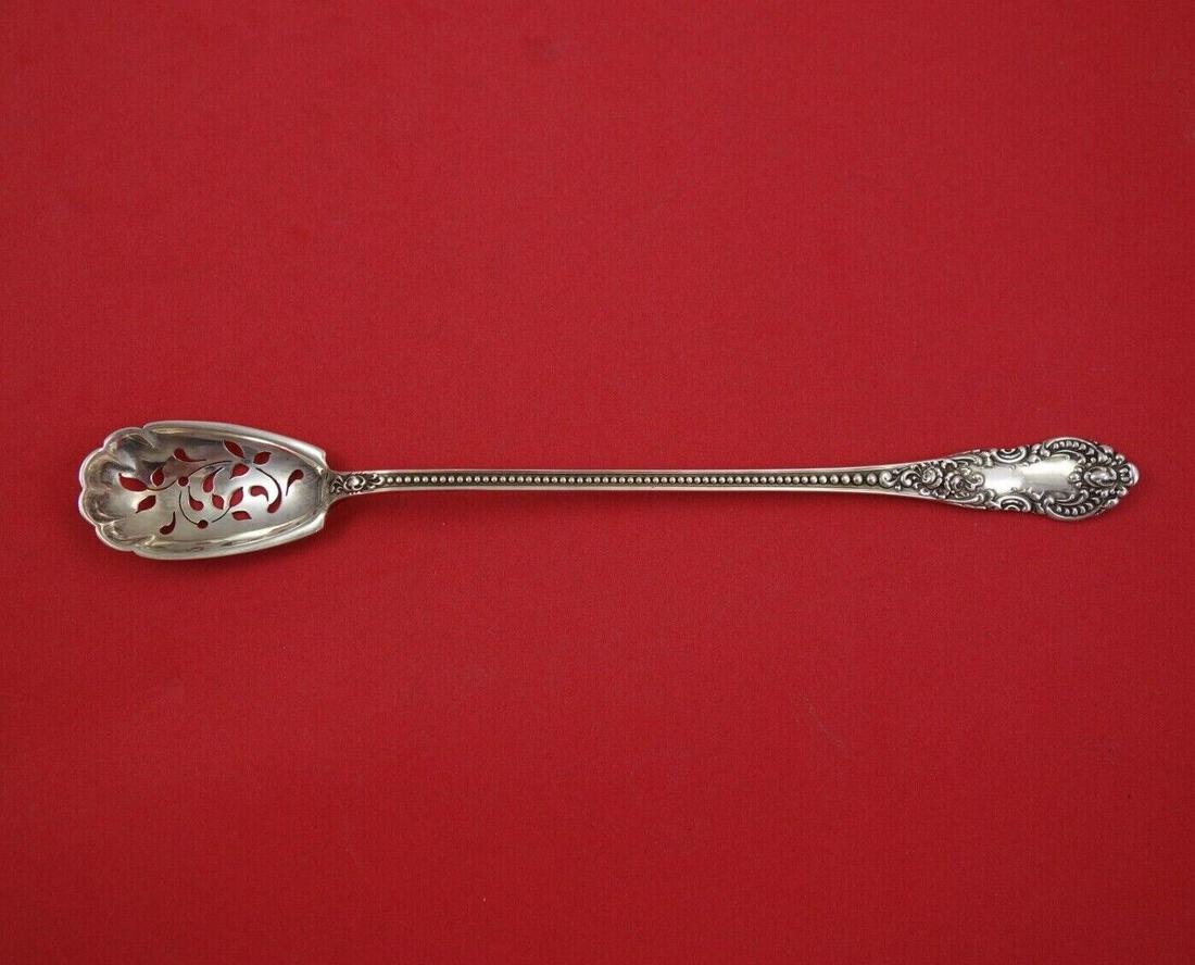 Apollo by Knowles and Mount Vernon Sterling Silver Olive Spoon Long Flowers Orig: Apollo by Knowles and Mount Vernon Sterling Silver Olive Spoon Long Flowers Orig Maker: Mount Vernon Composition: Sterling Silver Brand: Knowles Pattern: Apollo Type: Serving Spoon Apollo by knowles a
