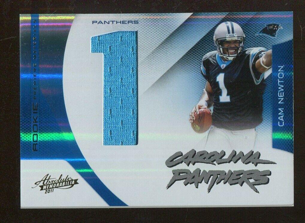 Cam Newton 2011 Absolute Memorabilia #202 Jersey Patch 30/50 Panthers 70247: Cam Newton 2011 Absolute Memorabilia #202 Jersey Patch 30/50 Panthers 70247 Sport: Football Original/Reproduction: Original Pre-Owned The MYNT Guarantee: All items in this auction are guaranteed to be