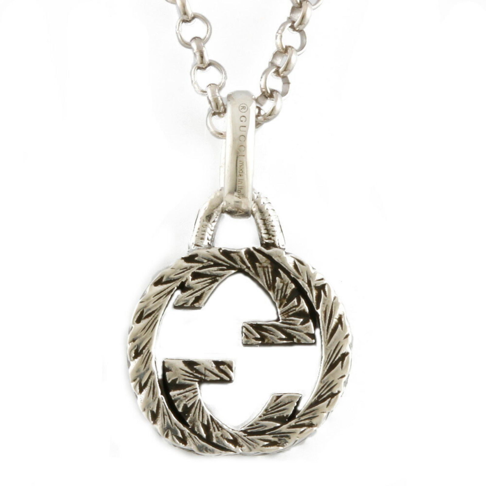 GUCCI Gucci SV925 Necklace Interlocking G Silver Women's Men's 925: GUCCI Gucci SV925 Necklace Interlocking G Silver Women's Men's 925 Brand: Gucci Country of Origin: Italy Necklace Type: Necklace Gender: Men Women Unisex Material: Silver 925 Weight: 7.4g / 0.26oz. Ne