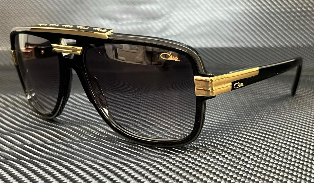 CAZAL 8037 001 Shiny Black Grey Gradient Men's 61 mm Sunglasses: CAZAL 8037 001 Shiny Black Grey Gradient Men's 61 mm Sunglasses Brand: Cazal Frame Color: Black Type: Sunglasses New The Mynt Guarantee: All items in this auction are guaranteed to be 100% authentic. 