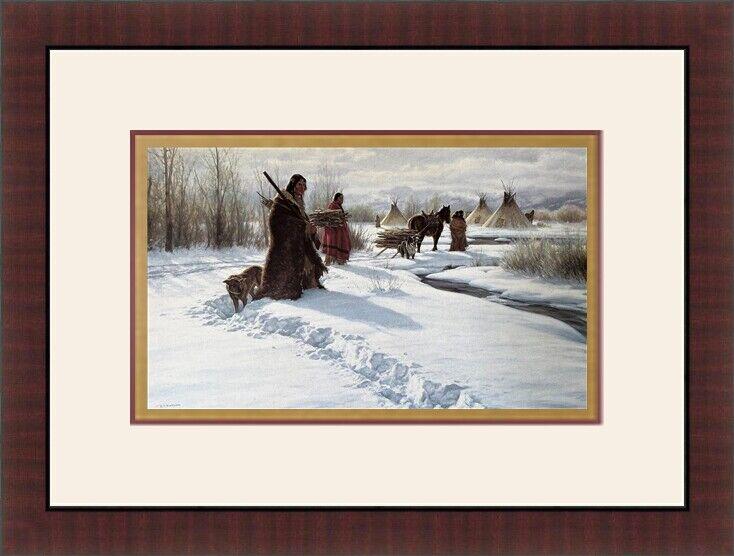 Robert Duncan - Winter Fuel 1982 Custom Gallery Framed: Robert Duncan - Winter Fuel 1982 Custom Gallery Framed Features: Framed Matted Region Of Origin: United States Item Width: 16 in Title: Winter Fuel 1982 Production Technique: Lithography Item Length: 