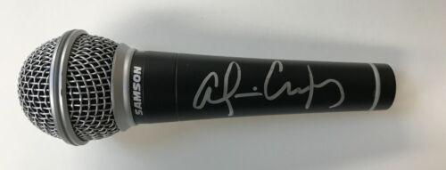 ALICE COOPER (Hollywood Vampires) signed microphone: ALICE COOPER (Hollywood Vampires) signed microphone Signed: Yes Industry: Music Signed By: Alice Cooper Authenticated By: JSA Autograph Type: Silversharpie PLEASE NOTE: Framed Large or heavy Items do 
