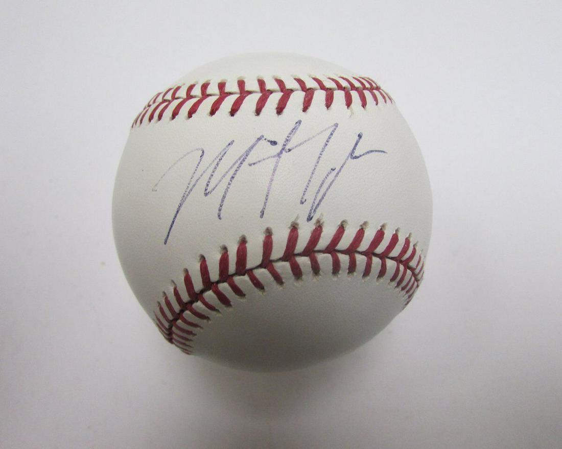 Michael Taylor White Sox/A's Signed/Autographed OML Baseball 139370: Michael Taylor White Sox/A's Signed/Autographed OML Baseball 139370 Sport: Baseball-MLB Product: Ball Original/Reprint: Original Autograph Authentication: Seller League: MLB Pre-Owned PLEASE NOTE: Fra