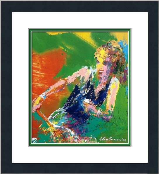 Leroy Neiman - Tracy Austin Custom Gallery Framed Print: Leroy Neiman - Tracy Austin Custom Gallery Framed Print Features: Framed Matted Region Of Origin: united states Item Width: 14 in Title: Tracy Austin Production Technique: Lithography Item Length: 14 