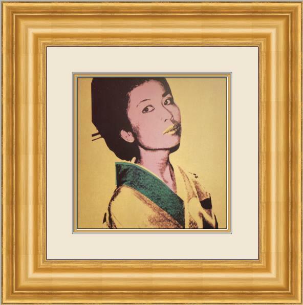 Andy Warhol POP ART - Kimiko Powers 1971 Custom Framed Print: Andy Warhol POP ART - Kimiko Powers 1971 Custom Framed Print Features: Framed Matted Region Of Origin: united states Item Width: 18 in Title: Kimiko Powers 1971 Production Technique: Lithography Item