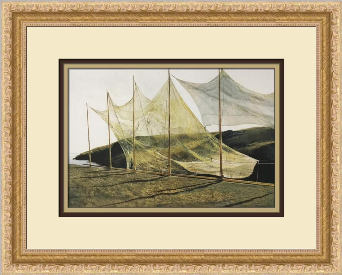 Andrew Wyeth Pentecost Custom Framed Print: Andrew Wyeth Pentecost Custom Framed Print Size: Medium Region Of Origin: United States Artist: Andrew Wyeth Production Technique: Offset Lithograph Framing: Matted & Framed Style: Impressionism Reali