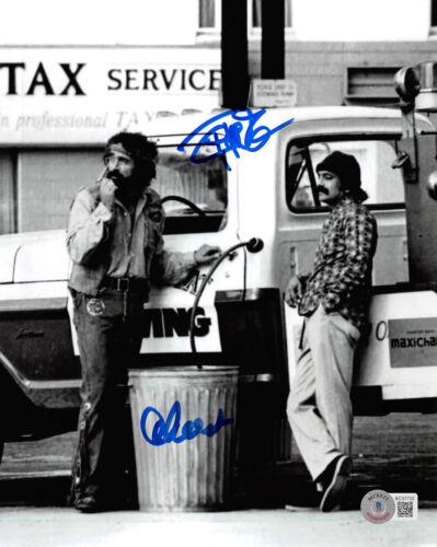 Cheech Marin & Tommy Chong Up in Smoke Signed 8x10 Photo BAS #BC37732: Cheech Marin & Tommy Chong Up in Smoke Signed 8x10 Photo BAS #BC37732 Industry: Movies Object Type: Photograph Original/Reproduction: Original Autograph Authentication: Beckett Product Coa: Beckett Pr