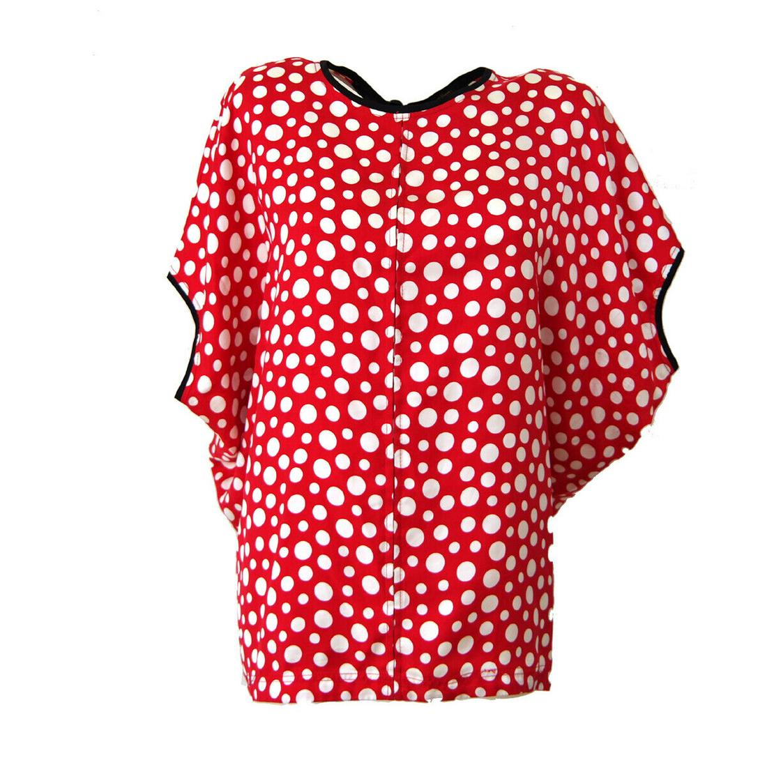 LOUIS VUITTON Short Sleeve Shirt Red White #38 Silk YAYOI KUSAMA: LOUIS VUITTON Short Sleeve Shirt Red White #38 Silk YAYOI KUSAMA Size: 38 Style: Shirt Material: 100% Silk Type: Shirt Color: Red White Black Brand: Louis Vuitton Sleeve Type: Short Sleeve Size Type: 