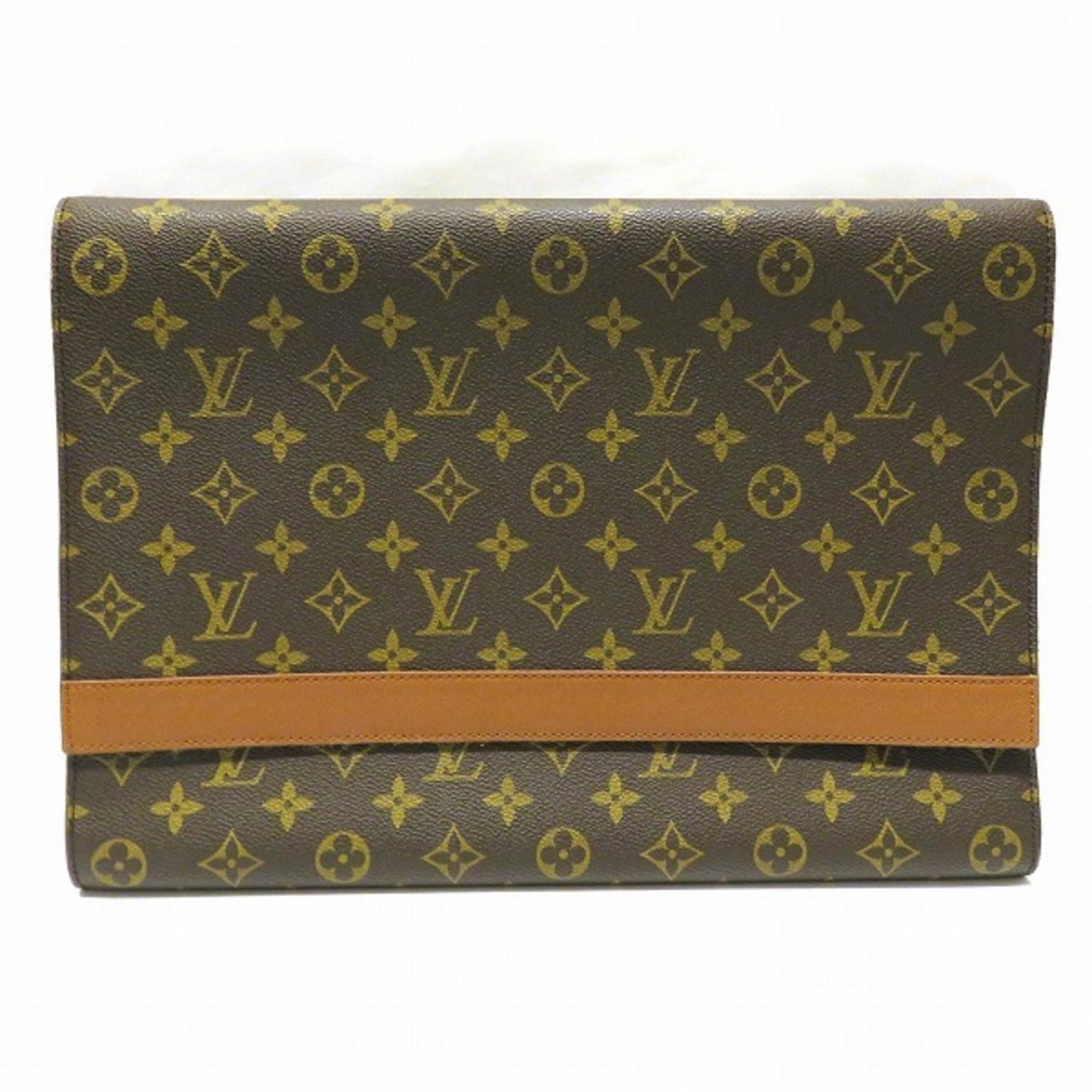 Louis Vuitton Monogram Porte Envelope M51801 Bag Clutch Unisex: Louis Vuitton Monogram Porte Envelope M51801 Bag Clutch Unisex Brand: Louis Vuitton Line: Monogram Type: Clutch bag Material: Monogram Monogram: Color: Brown Gender: Unisex Size (HxWxD): 26cm x 36cm x