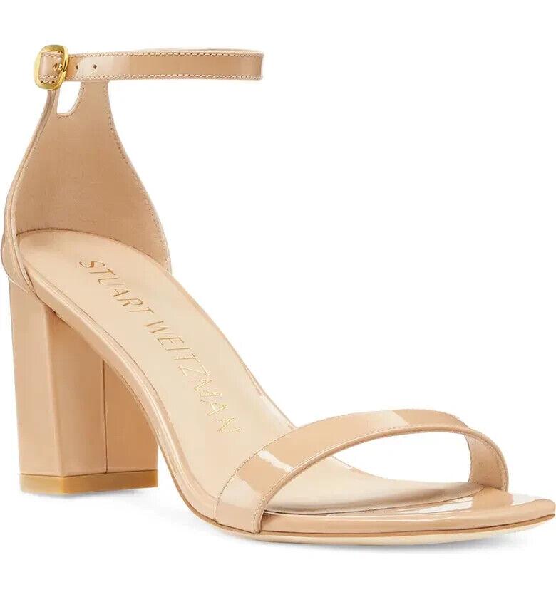 Stuart Weitzman Women's Nudist Curve Block Heel Sandals N7273 Size 7: Stuart Weitzman Women's Nudist Curve Block Heel Sandals N7273 Size 7 Brand: Stuart Weitzman Type: Heel Us Shoe Size: 7 Eu Shoe Size: 37.5 Color: Beige Heel Style: Block Model: Stuart Weitzman Nudist S