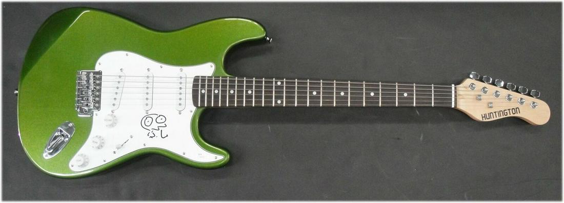 Moby Drawing Hand Signed Autographed Electric Guitar With Drawing JSA: Moby Drawing Hand Signed Autographed Electric Guitar With Drawing JSA Industry: Music Object Type: Guitar & Guitar Pick Original/Reproduction: Original Autograph Authentication: James Spence (JSA) Pla