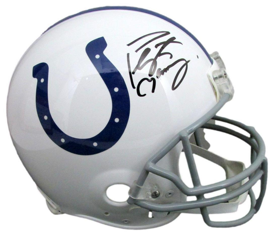 Peyton Manning Autographed Full Size Proline Helmet Colts Fanatics
