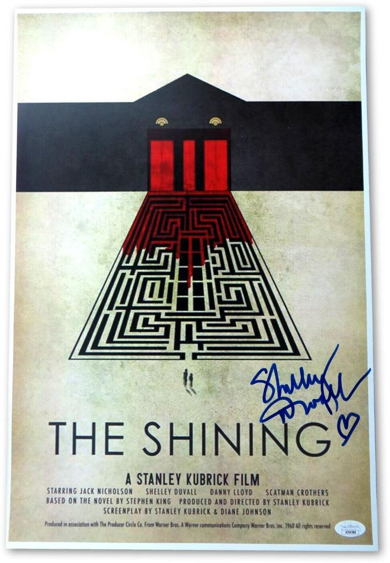 Shelley Duvall Signed Autographed 12X18 Print The Shining Maze Print JSA: Shelley Duvall Signed Autographed 12X18 Print The Shining Maze Print JSA Industry: Movies Object Type: Poster Original/Reproduction: Original Autograph Authentication: James Spence (JSA) Signed By: Sh