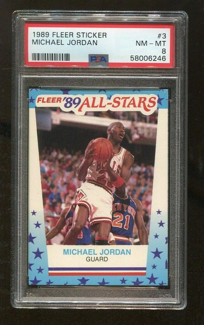 Michael jordan hotsell 1989 fleer
