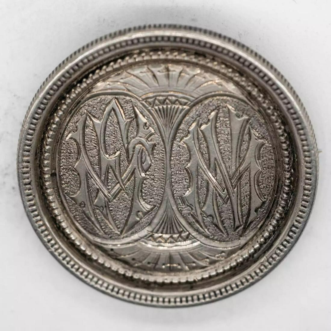 1884 MORGAN SILVER DOLLAR $1 - LOVE TOKEN "NW / JW" (3894): 1884 MORGAN SILVER DOLLAR $1 - LOVE TOKEN "NW / JW" (3894) Certification: Uncertified Composition: Silver Year: 1884 Circulated/Uncirculated: Unknown Strike Type: No Grade Country: USA Km Number: Unkn