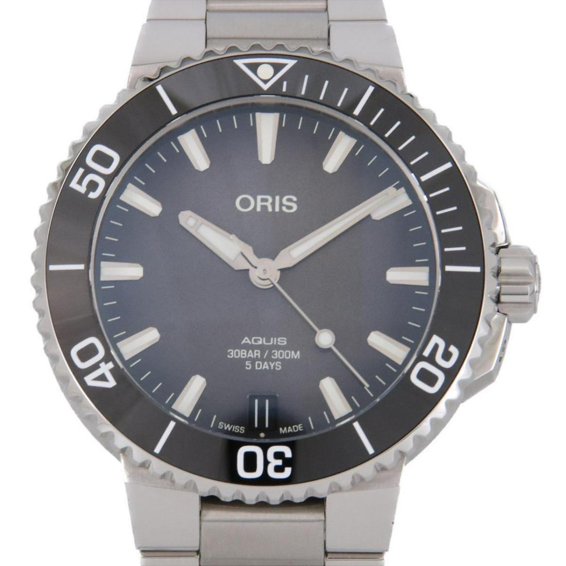 Oris Aquis 01 400 7769 4154 Automatic Date Caliber 400 Black Men's Watch: Oris Aquis 01 400 7769 4154 Automatic Date Caliber 400 Black Men's Watch Brand: Oris Type: Wristwatch Pre-Owned The Mynt Guarantee: All items in this auction are guaranteed to be 100% authentic. At Yo