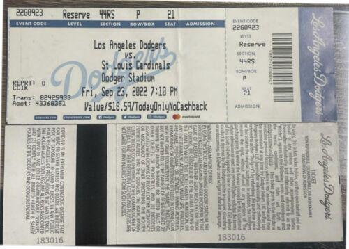 Albert Pujols Unsigned Full Game Unused Ticket 700th Home Run Sep 23 2022: Albert Pujols Unsigned Full Game Unused Ticket 700th Home Run Sep 23 2022 Product: Ticket Stub Team: St Luis Cardinals Player: Albert Pujols Sport: Baseball-MLB Autograph Authentication: Hall of Fame 