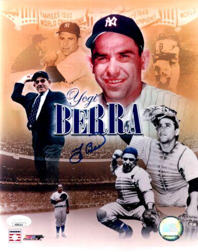 Yogi Berra Signed Autographed 8X10 Photo Yankees Collage JSA: Yogi Berra Signed Autographed 8X10 Photo Yankees Collage JSA Sport: Baseball-MLB Product: Photo Original/Reprint: Original Player: Yogi Berra Team: New York Yankees Autograph Authentication: James Spe