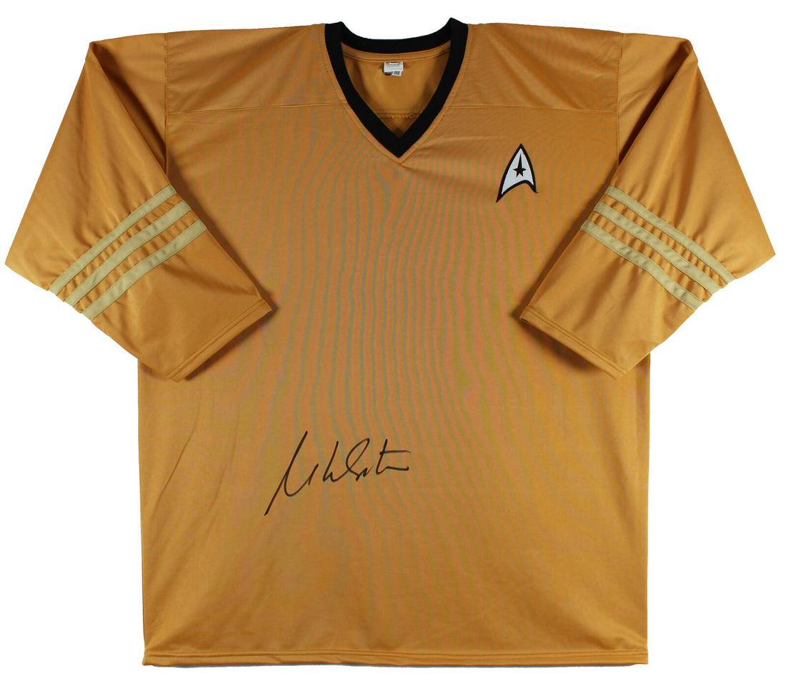 William Shatner Star Trek Signed Uniform Shirt BAS Witnessed: William Shatner Star Trek Signed Uniform Shirt BAS Witnessed Industry: Movies Original/Reproduction: Original Autograph Authentication: Beckett Product Coa: Beckett Product Signed By Name: William Sha