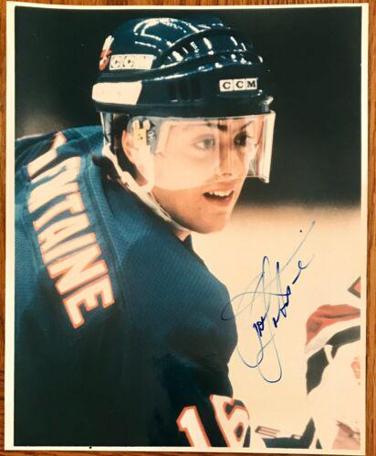 Pat Lafontaine Autographed Signed Usa Hockey Jersey Jsa Coa