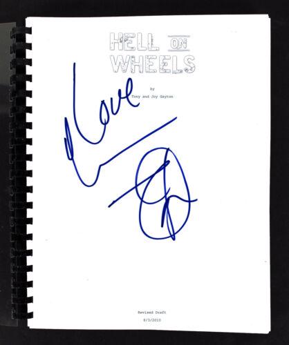 Common Signed Hell on Wheels TV Pilot Script Autographed BAS #F99192: Common Signed Hell on Wheels TV Pilot Script Autographed BAS #F99192 Industry: Movies Original/Reproduction: Original Autograph Authentication: Beckett Product Coa: Beckett Product Signed By Name: Com