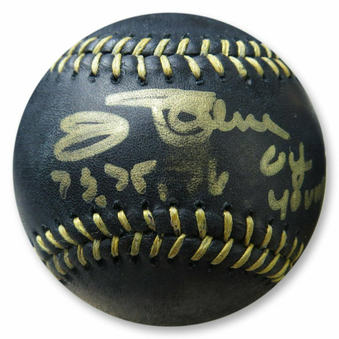 Jim Palmer Autographed Black Baseball Orioles 73 75 76 Cy Young JSA: Jim Palmer Autographed Black Baseball Orioles 73 75 76 Cy Young JSA Sport: Baseball-MLB Product: Ball Original/Reprint: Original Autograph Authentication: James Spence (JSA) Team: Baltimore Orioles Pr