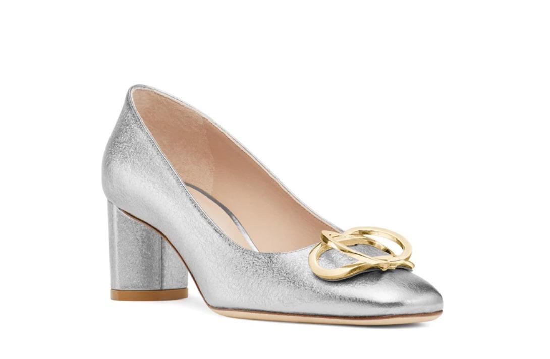 Stuart Weitzman Silver Anicia 60 Block Heel Pumps N5115 Women's Size 8 B: Stuart Weitzman Silver Anicia 60 Block Heel Pumps N5115 Women's Size 8 B Toe Shape: Square Toe Style: Pump Heel Style: Block Heel Height: Mid (2-2.9 in) Theme: Metal Pattern: Solid Type: Heel Upper Ma