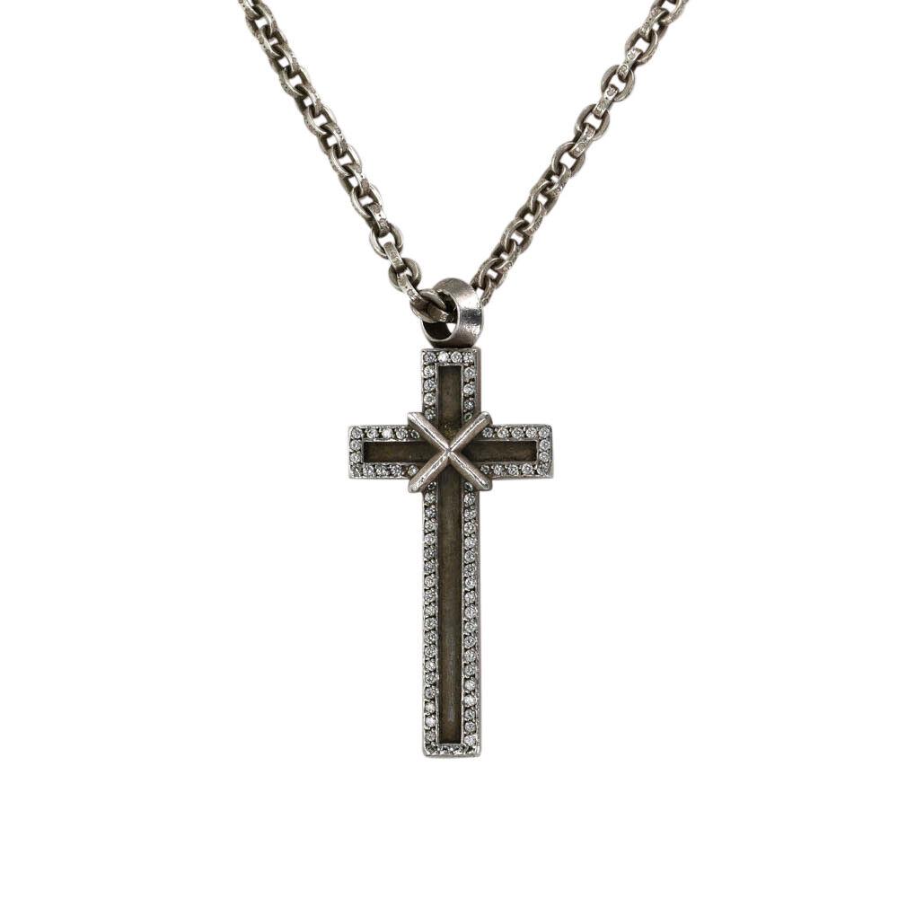 Chrome hearts 2024 diamond necklace