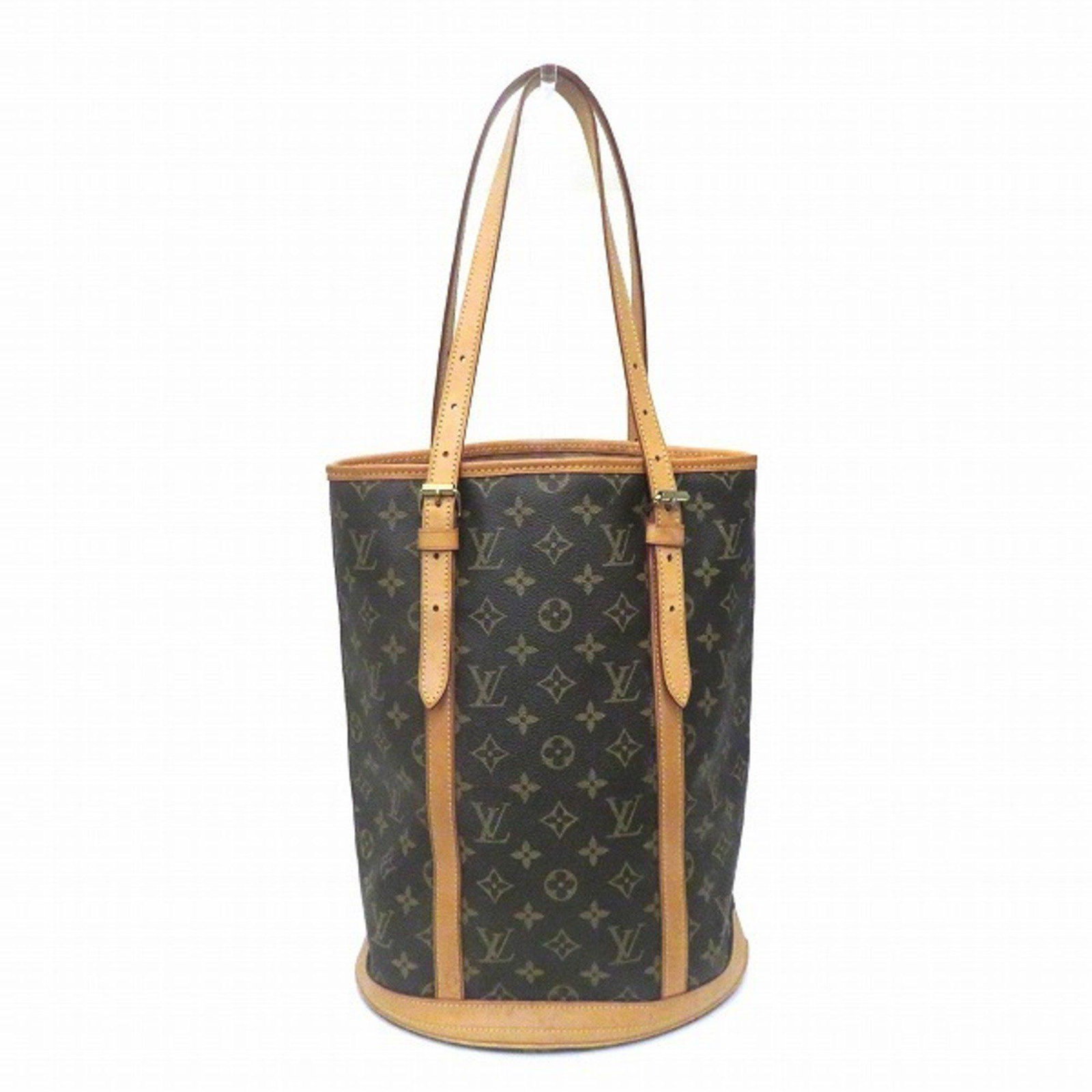 Louis Vuitton Monogram Bucket GM M42236 Bag Tote Shoulder Ladies: Louis Vuitton Monogram Bucket GM M42236 Bag Tote Shoulder Ladies Brand: Louis Vuitton Type: Shoulder bag Tote bag Material: Monogram Monogram: Color: Brown Gender: Women Size (HxWxD): 36cm x 27cm x 20