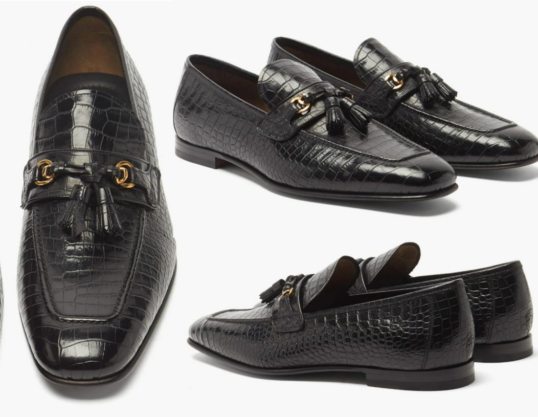 Tom ford deals croc shoes