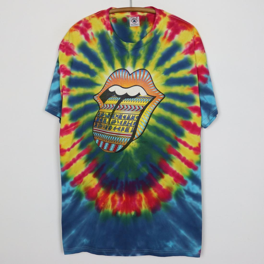 1997 Rolling Stones Bridges To Babylon Tour Tie Dye Shirt: 1997 Rolling Stones Bridges To Babylon Tour Tie Dye Shirt Original 1997 Rolling Stones Bridges To Babylon Tour Tie Dye Shirt. This is a true vintage shirt not a modern reproduction. Sizes vary so plea