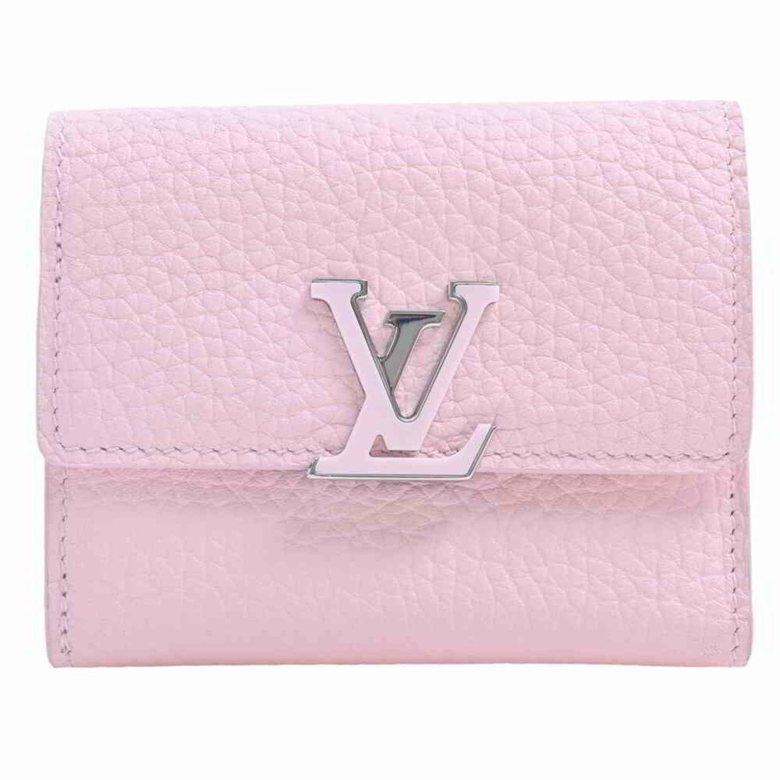 LOUIS VUITTON Louis Vuitton Taurillon Portefeuille Capucines XS trifold wallet pink leather: LOUIS VUITTON Louis Vuitton Taurillon Portefeuille Capucines XS trifold wallet pink leather Brand: Louis Vuitton Line: Taurillon Type: Wallet (tri-fold) Gender: Women Material: Leather Leather: Color: