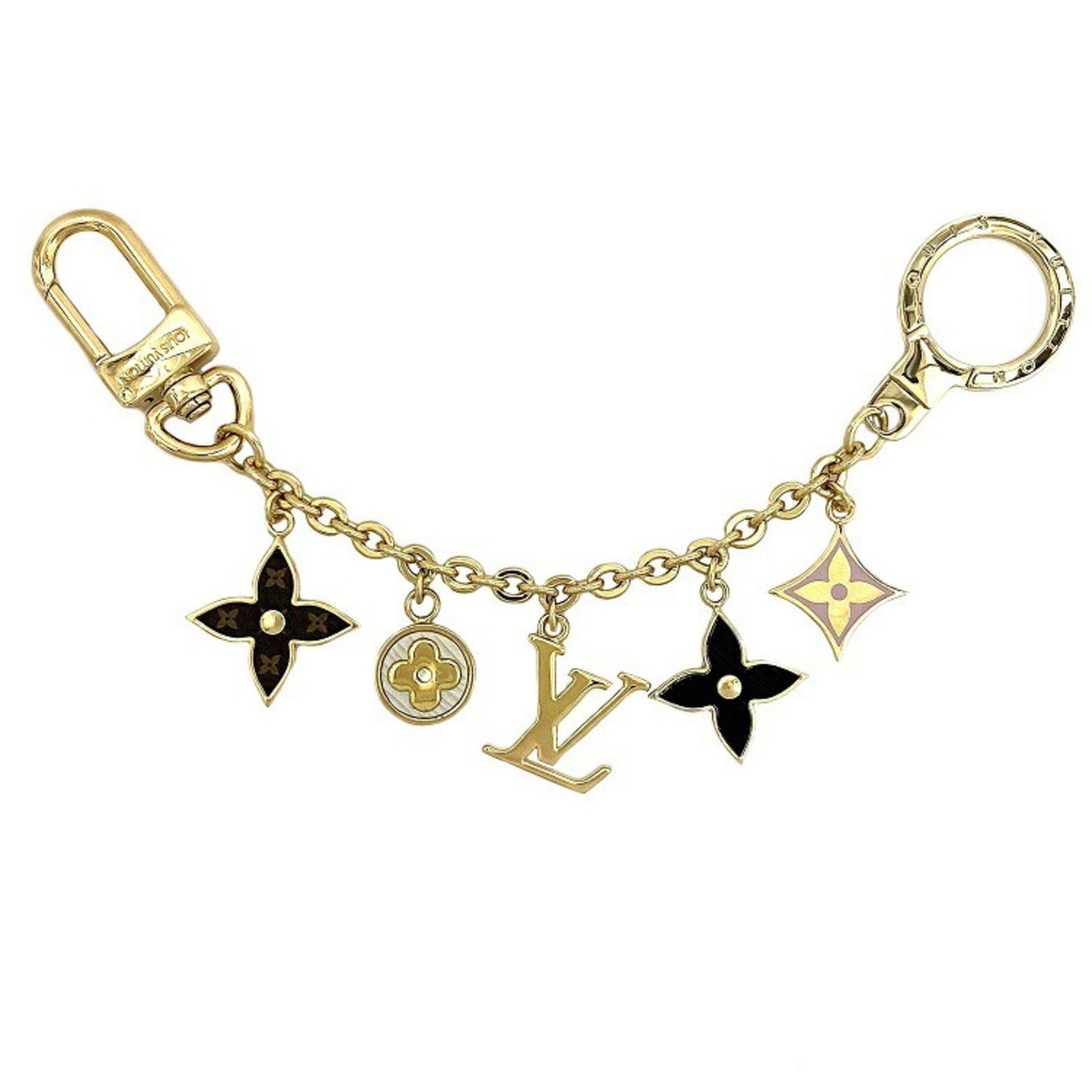 Louis Vuitton Bag Charm Bijoux Sac Chenne Spring Street Gold Epi M68999 GP AK2242 LOUIS VUITTON: Louis Vuitton Bag Charm Bijoux Sac Chenne Spring Street Gold Epi M68999 GP AK2242 LOUIS VUITTON Monogram Flower Key Holder Brand: Louis Vuitton Line: Epi Type: Keyring Gender: Women Color: Gold Finish