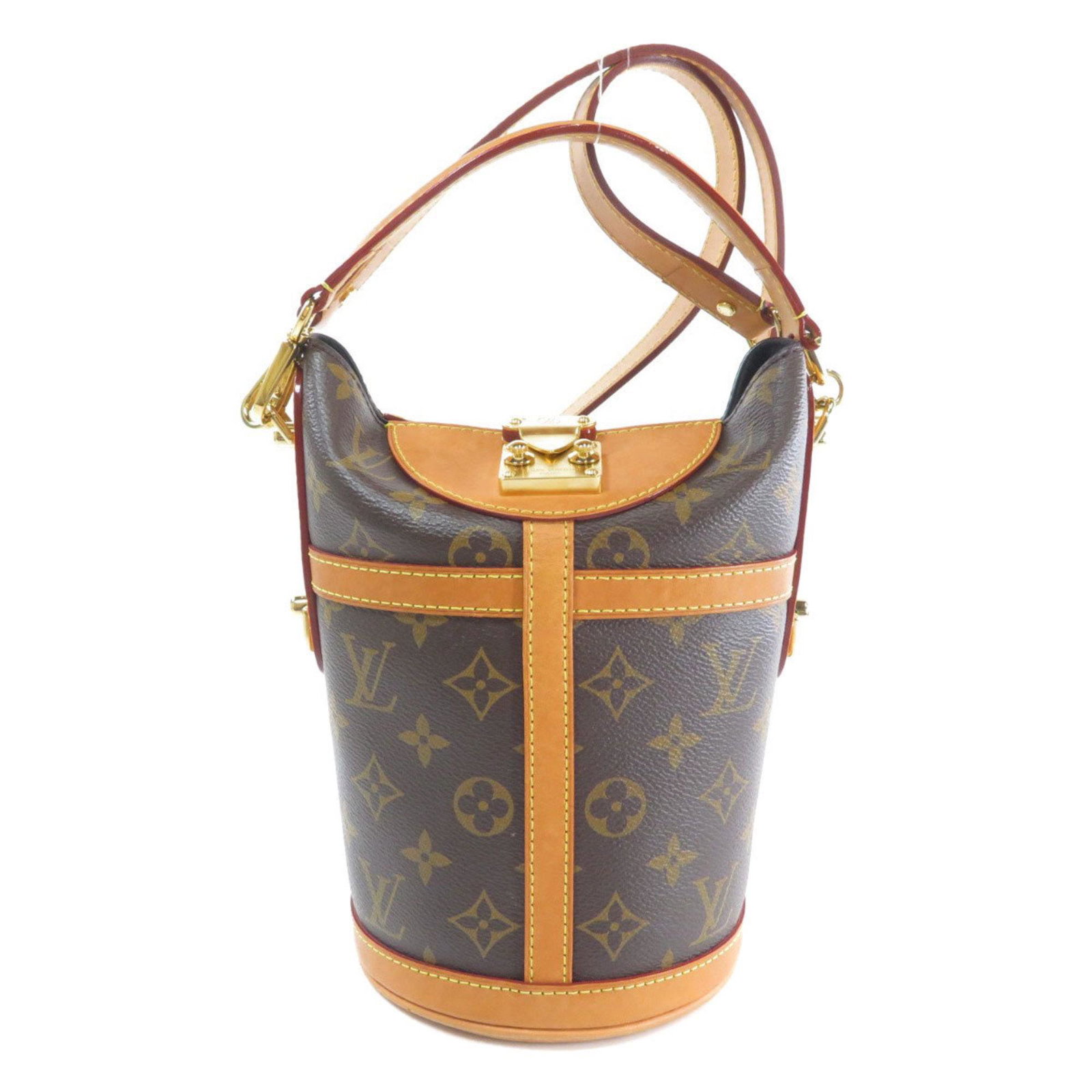 Louis Vuitton M43587 Duffle Bag Shoulder Monogram Canvas Ladies: Louis Vuitton M43587 Duffle Bag Shoulder Monogram Canvas Ladies Brand: Louis Vuitton Line: Monogram Model: M43587 Type: Shoulder bag Material: Monogram Monogram: Color: Brown Monogram Closure: Open Ou