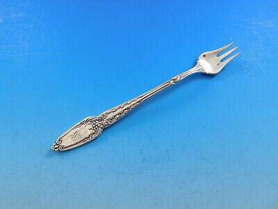 Broom Corn by Tiffany and Co Sterling Silver Cocktail Fork 6": Broom Corn by Tiffany and Co Sterling Silver Cocktail Fork 6" Broom corn by tiffany and co sterling silver cocktail fork 6" in the pattern broom corn by tiffany and co. It is monogrammed (monos vary) 