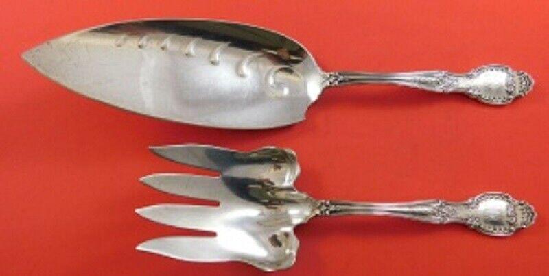 Richelieu by Tiffany and Co. Sterling Silver Fish Serving Set 2pc: Richelieu by Tiffany and Co. Sterling Silver Fish Serving Set 2pc Richelieu by tiffany & co. Sterling silver fish serving set 2-piece which includes: 1- fish serving fork 9 1/2"1- fish server 10"in th