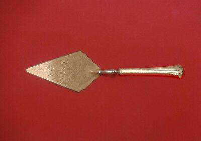 Newport Scroll by Gorham Sterling Silver Pastry Server Fancy Vermeil HH Custom: Newport Scroll by Gorham Sterling Silver Pastry Server Fancy Vermeil HH Custom Gracefully curved lines distinguish newport scroll. The gently flared ends of each handle add a unique and interesting el