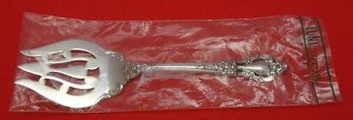 Eloquence by Lunt Sterling Silver Cold Meat Fork 7 3/4" New Serving Silverware: Eloquence by Lunt Sterling Silver Cold Meat Fork 7 3/4" New Serving Silverware Eloquence by lunt sterling silver new in factory sleeve cold meat fork 7 3/4" in the pattern eloquence by lunt. It is not
