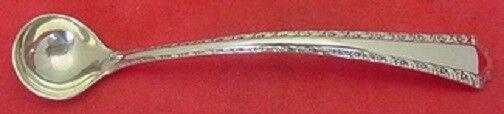 Larkspur By Wallace Sterling Silver Mustard Ladle 4 5/8" Custom: Larkspur By Wallace Sterling Silver Mustard Ladle 4 5/8" Custom Larkspur by wallacesterling silver custom made mustard ladle 4 5/8" in the pattern larkspur by wallace. It is not monogrammed and is in 