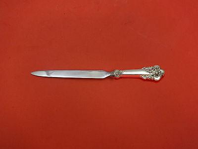 Grande Baroque by Wallace Sterling Silver Letter Opener HHWS Custom Approx. 8": Grande Baroque by Wallace Sterling Silver Letter Opener HHWS Custom Approx. 8" Grande baroque by wallace sterling silver hollow handle with stainless implement letter opener approx. 8" custom made in 
