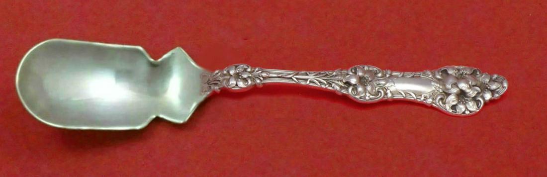 Old Orange Blossom by Alvin / Gorham Sterling Horseradish Scoop Custom 5 3/4": Old Orange Blossom by Alvin / Gorham Sterling Horseradish Scoop Custom 5 3/4" Old orange blossom by alvin / gorham sterling silver horseradish scoop custom made 5 3/4" in the pattern old orange blosso
