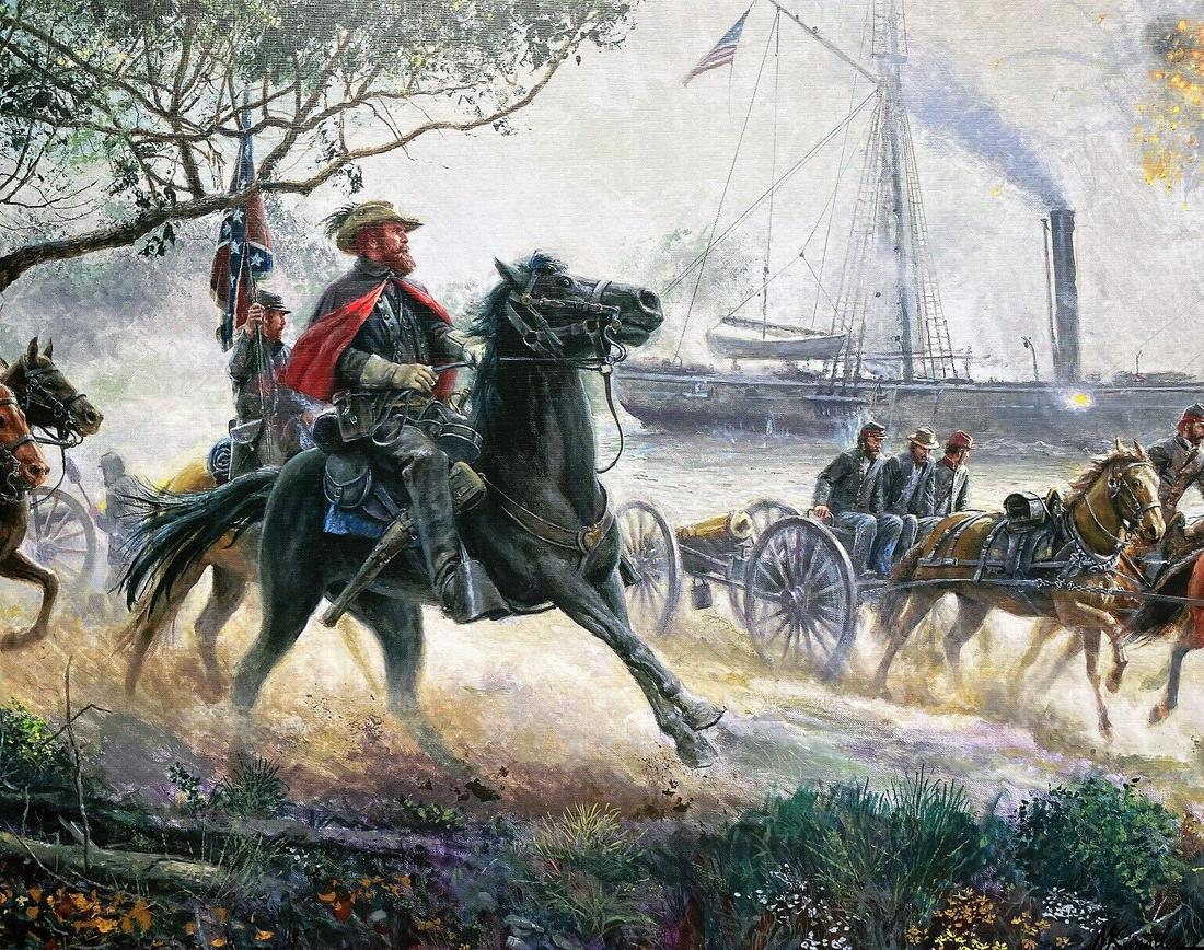 Mort Kunstler Civil War Print - The Strangest Race Custom Gallery Framed: Mort Kunstler Civil War Print - The Strangest Race Custom Gallery Framed Features: Framed Matted Region Of Origin: New York USA Item Width: 18 in Production Technique: Off Set Lithograph Item Length: