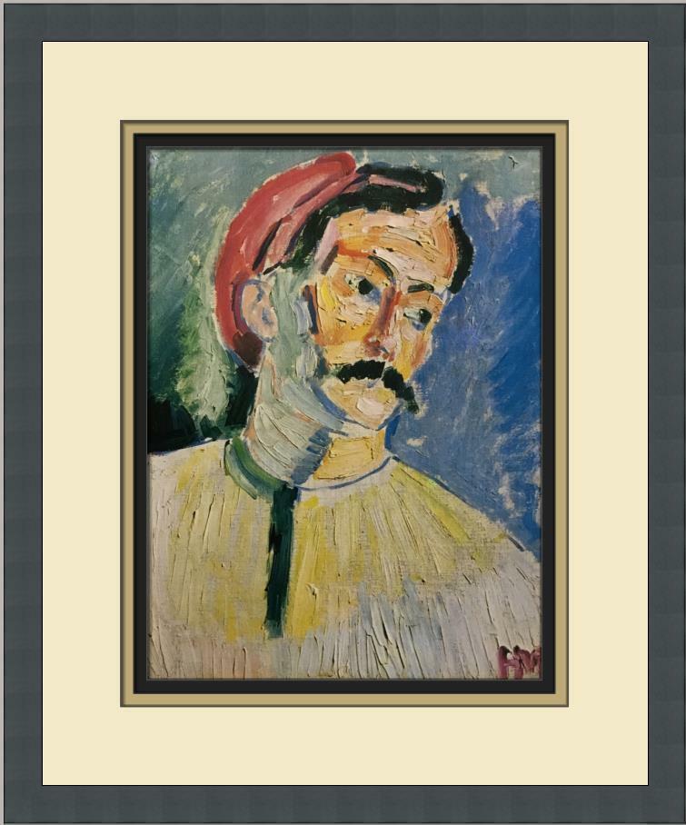 Henri Matisse Andre Derain Newly Custom Framed Print: Henri Matisse Andre Derain Newly Custom Framed Print Features: Framed Matted Region Of Origin: usa Item Width: 14 in Title: Andre Derain Production Technique: Offset Lithograph Item Length: 14 in Item