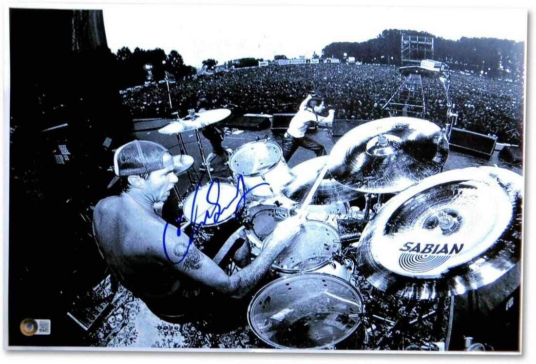 Chad Smith Signed Autographed 12X18 Photo Red Hot Chili Peppers BAS: Chad Smith Signed Autographed 12X18 Photo Red Hot Chili Peppers BAS Industry: Music Object Type: Photograph Original/Reproduction: Original Autograph Authentication: Beckett Authentication Player: Cha